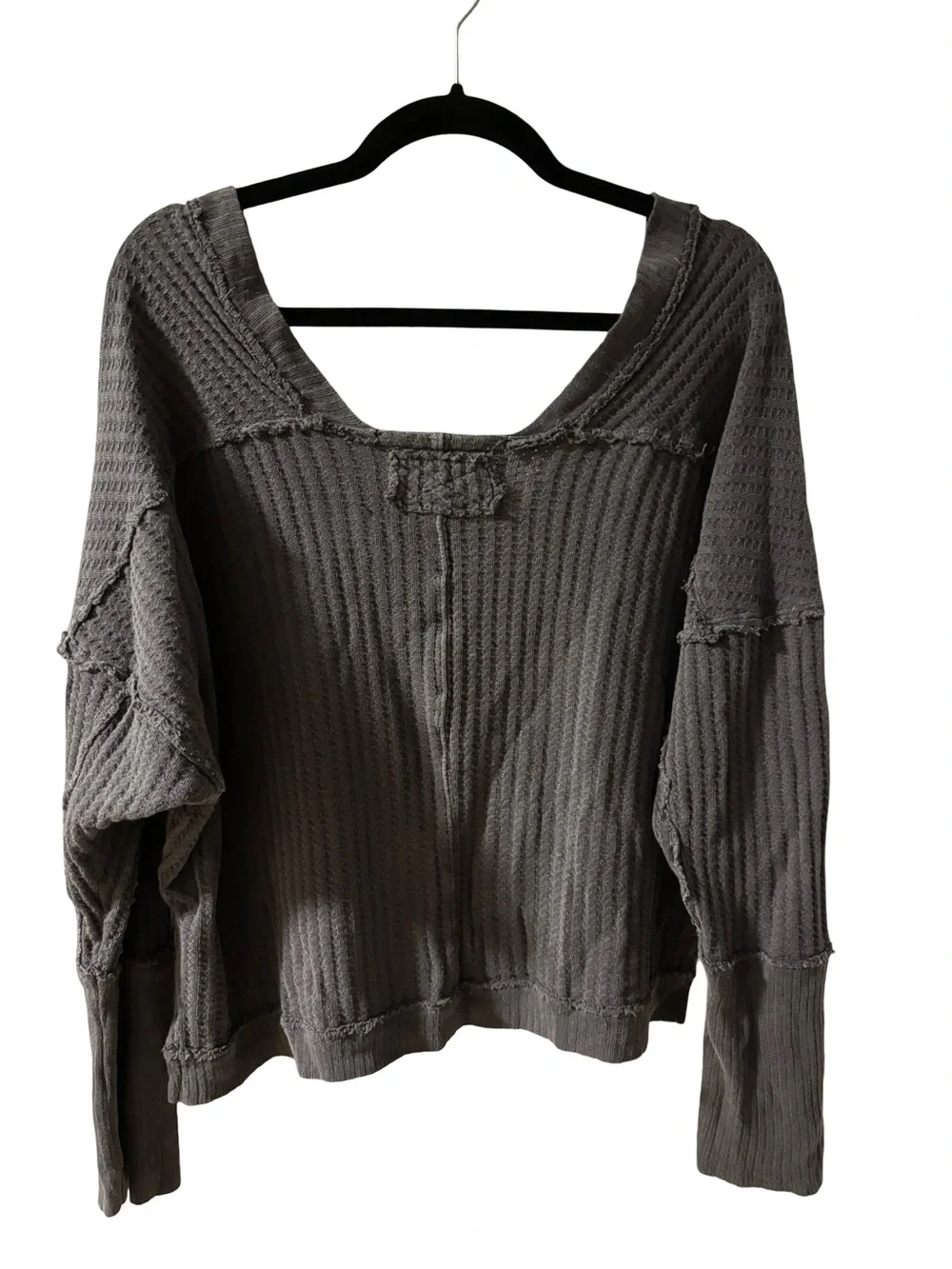 Free People relaxed waffle